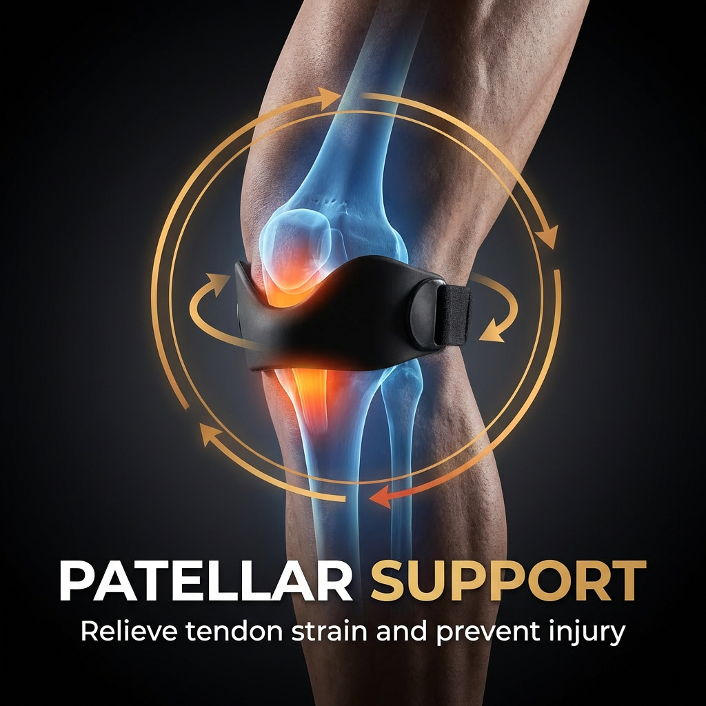 Patellar Support Straps for Knee Pain