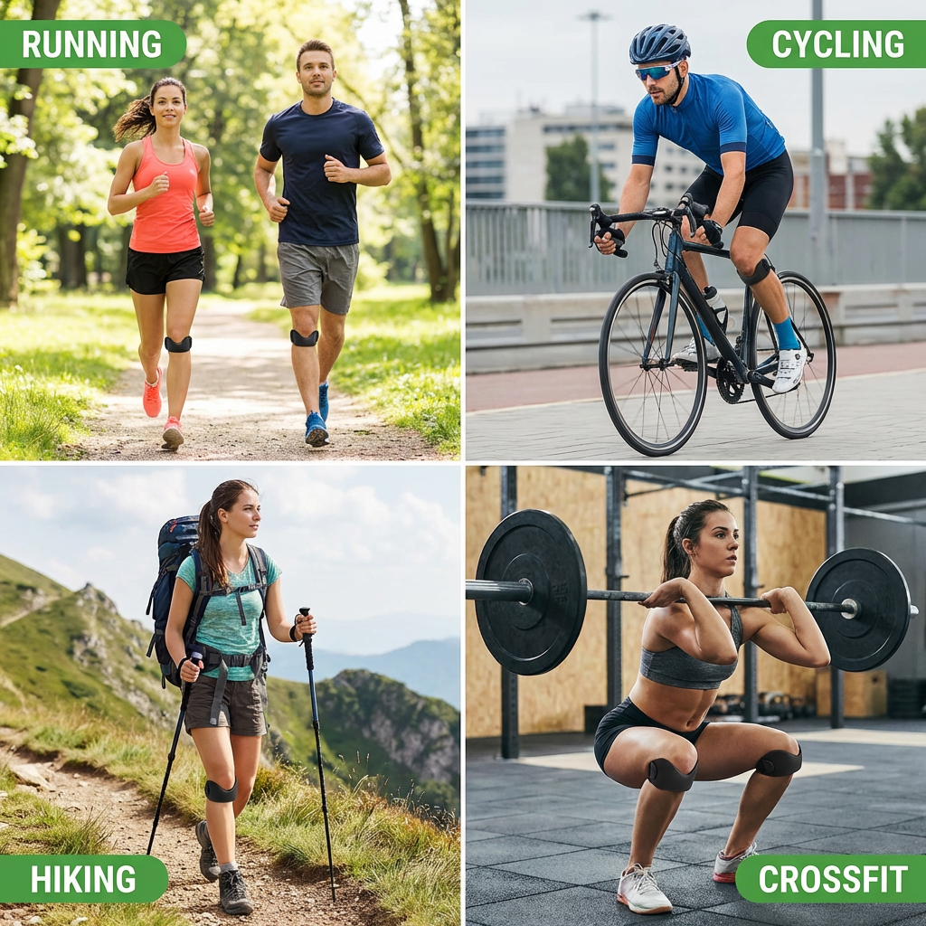 Patellar Support Straps for Knee Pain