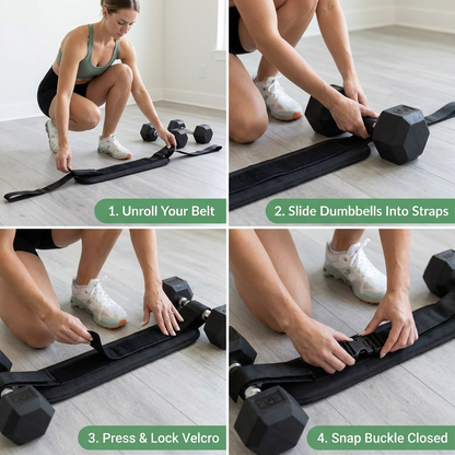 Adjustable Hip Thrust Belt